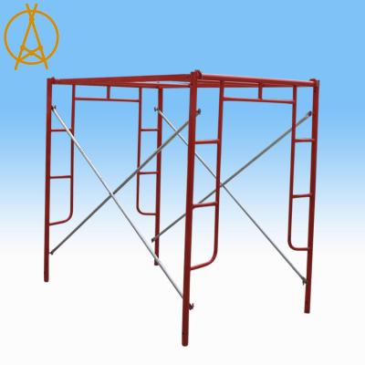 Китай Malaysia Frame 2.3mm Ladder Ladder Frame Scaffolding Mason H Frame Steel Scaffolding продается