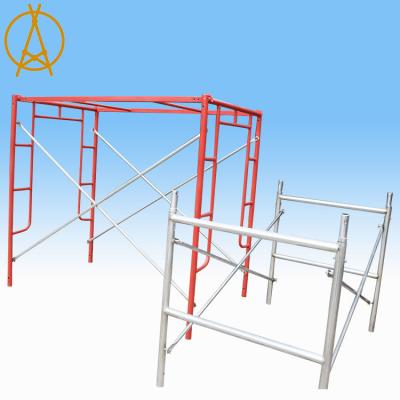 Cina Removable Scafoldings Ladder Frame Scaffolding Building Construction Scaffoldings in vendita