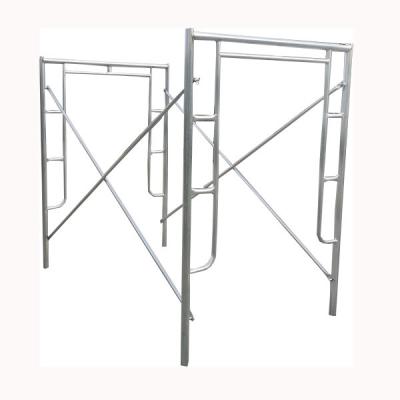 China lader type Tested Galvanized Frame Scaffolding System for Construction Formwork for sale