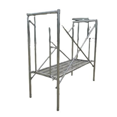 Chine Frame Scaffolding High Quality Set Steel Scaffolding Frame With Walk Board Brace And Stack Pin à vendre