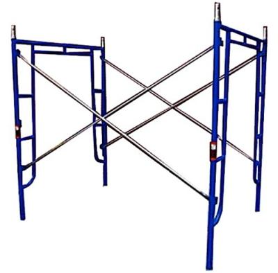 Chine Real Factory Steel Galvanized Ringlock Scaffolding Steel Scaffolding Frame For Sale Frame Scaffolding à vendre