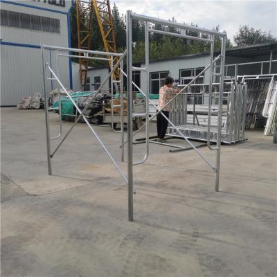 China Standard Medium Duty Frame Scafold Scaffold for Residential Construction frame scaffolding en venta