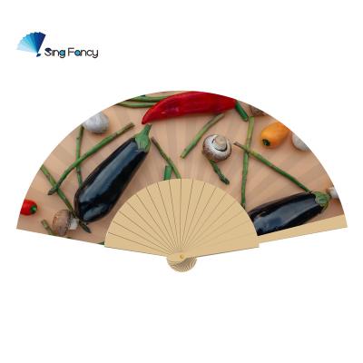 China China Customize Hotel Promotional Cheap Gifts Wooden Hand Fans for sale