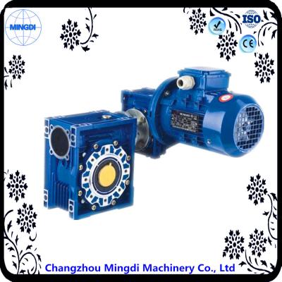 China 7.5-100 Ratio RV / NRV Speed Multiplier Gearbox With Aluminium Alloy Housing for sale