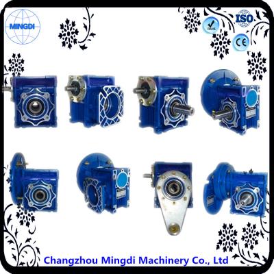 China Aluminium Alloy 2.6-2379Nm Torque Worm Reduction Gearbox 700w Motor RV Series for sale