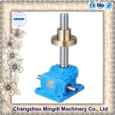 China 300-1800rpm JWM Worm Reduction Gearbox Screw Jack Lifter 2-200t Lift Capacity for sale