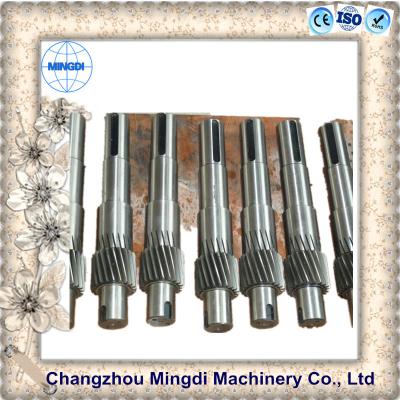 China Spline Shaft Coupling Spare Part Gear And Shaft Assembly 4000mm Length for sale