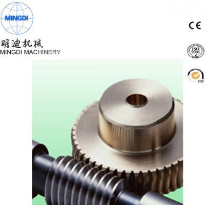 China Black Finished Carton Steel Metal Worm Crown Wheel Gear Turbo For Equipment ISO9000 for sale