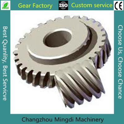 China Bevel Gear Assembly Custom Bevel Gear Worm Gear Sets With C45 Materials for sale