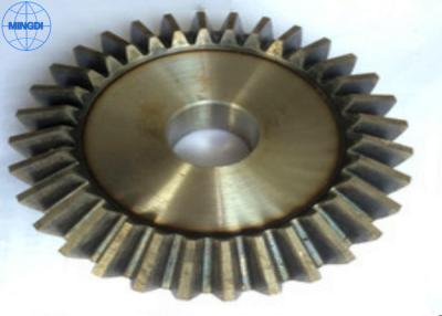 China Left Hand Direction Brass Screw / Spiral Bevel Gear High Precision Transmission for sale