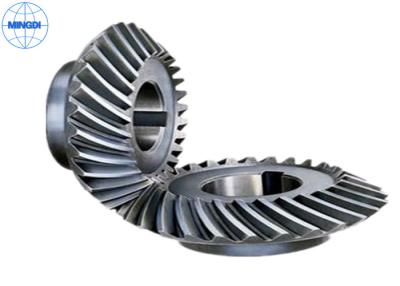 China Customized Spiral Stainless Steel Bevel Gears For Marine / Helical Bevel Gear for sale