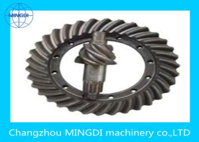 China Sandblasting Crown Wheel Gear Precision 1- 9 Stage / Crownwheel And Pinion for sale