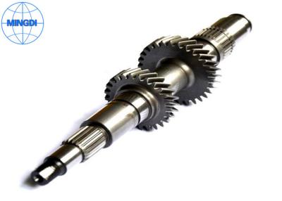 China Nitriding Heat Treatment Steel Gear Shaft Assembly With Up To 102 Teeth for sale