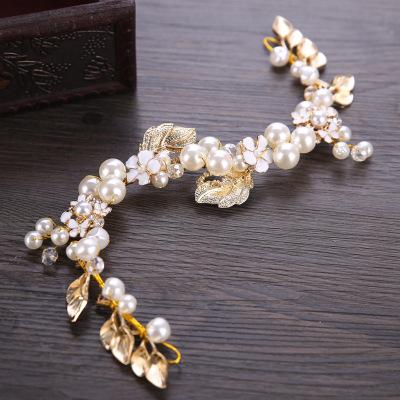 China Interesting Pearl Headband Headband Hair Accessories Bridal Look Jewelry Headband for sale