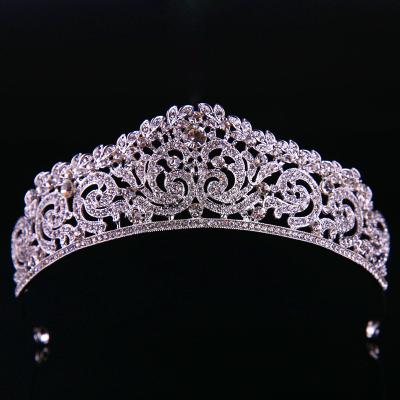 China Bridal Hair Accessories Tiara Event And Party Supplies Type Crown Wedding Crown Bride Crown for sale