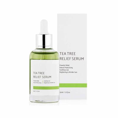 China Anti-Wrinkle Private Label Tea Tree Oil Vitamin C Salicylic Acid Niacinamide Acne Treatment Face Serum OEM for sale