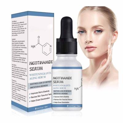 China Natural Organic Anti Wrinkle 5% Niacinamide Anti Aging Private Label Korean Beauty Cosmetics Skin Care Face Serum for sale