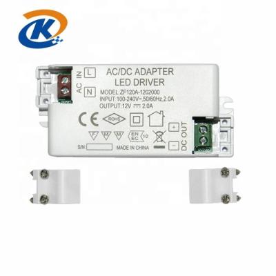 China ABS+PC 12v 2a Led Driver AC-DC Constant Voltage LED Driver For LED Strip for sale