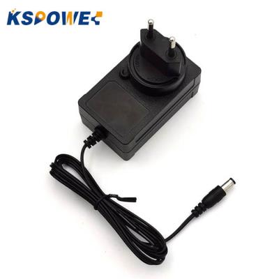 China 100% Wall Mounted PC 12V 3A Power Adapter with Interchangeable Plugs, CE/GS/UI/RCM/PSE/KC/CCC Certifications for sale