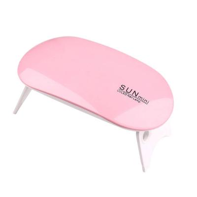 China Nail Gel Curing Mini Nail Dryer SUN UV Gel Nail Latest Product 6w Wholesale Convenient UV Lamp Nail Curing Lamp for sale