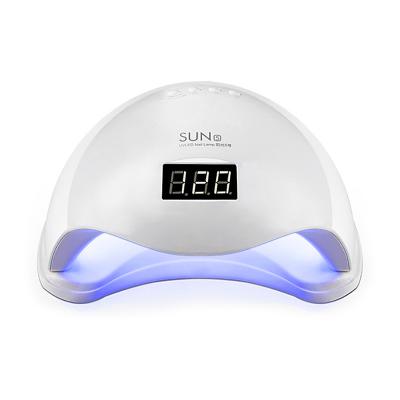 China 2021 New LED Gel Nail Art Fast Curing UV Lamp Curing Gel Varnish 48W Nail Glaze Dryer for sale