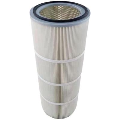 China Industrial Filter Powder Recovery Dust Filter Cartridge Instead Of Cloth Bag Type 325*1000 Dust Filter Cartridge for sale