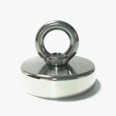 China Industrial super strong threaded rod magnet 1000kg magnet neodymium n52 pot fishing magnet zu verkaufen