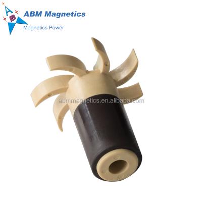 中国 Industrial magnetic injection ferrite pump magnet D13*D7*18.5mm and neo-ndfeb impeller magnetic magnet for water oil pump 販売のため