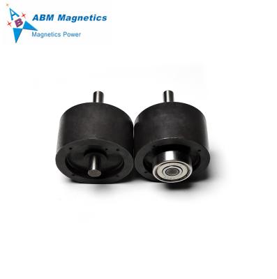 China Industrial magnet ABM injection molding strong magnet rotor for 5kw permanent magnet generator high quality with shaft for sale