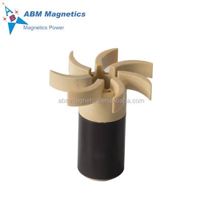 China Neo-ndfeb Industrial Magnet and Impeller Injection Ferrite Pump Magnetic Magnet for Water Oil Pump for sale