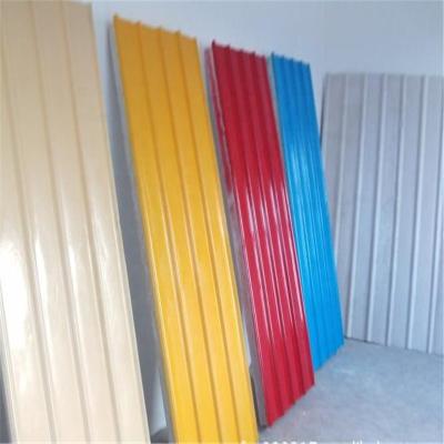 China Roofing Sheet Prepainted Metal Aluminum Roofing Corrugated Steel Sheet for sale