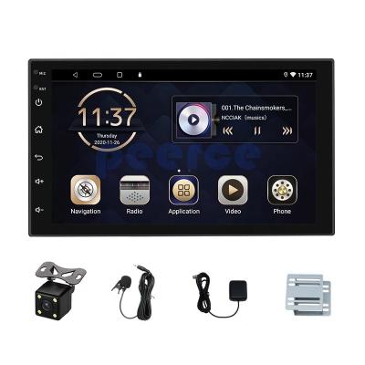 China Universal Universal 2+32 Din AUX Play Navigation System 7 Inch Automotive Electronic Car GPS Wifi Android Stereo. music 2 for sale