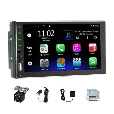 China 1+16GB Stereo 1+16GB Car Wifi Radio Receiver Camera 2 Din Automotive Backup Car Android Music Video Game Multimedia Player for sale