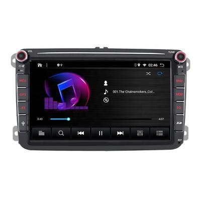 China High Quality 8Inch 1280*720 Wifi BT Playback Dashboard For Volkswagen Android Autoradio 2 Din Screen Radio for sale