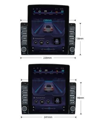 China Automotive Car Audio Radio Android Music Video Player Ram 1Gb ROM 16Gb BT Top 9.7Inch 10 Inch Bottom for sale