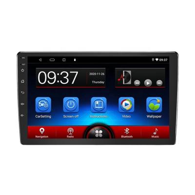 China Dual Core 1+16G 10Inch 1024*600 Android Android 9.1 Quad Car Multimedia Robot Din Radio Car Audio System for sale