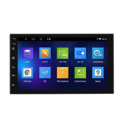 China Auto Gps 7Inch Dual Din 2G+32G Gps BT Wifi High Quality Sound Multimedia Player 2 Universal Din Automotive Radio Auto Gps Vedio for sale