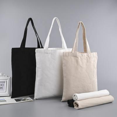 China Wholesale Custom Handled Printed Fashion Cotton Tote Bag Custom Printed Recyclable Canvas Bag Shopping Packaging Packaging for sale