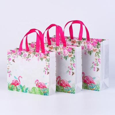 China Wholesale Eco Friendly Laminated Nonwoven Reusable Handled PP Shopping Bag Custom Shopping Tote Bag for sale