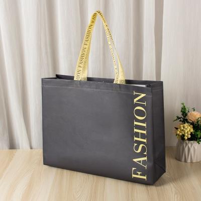 China Large pp non woven laminated bag recycled material handled low MOQ promotion wholesale reusable grocery store for sale