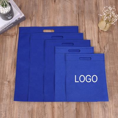 China PUNCH Eco Friendly Wholesale Cheap Price Gift Packaging Bag Multicolor D Cut Non Woven Bag Non Woven Shopping Bag for sale