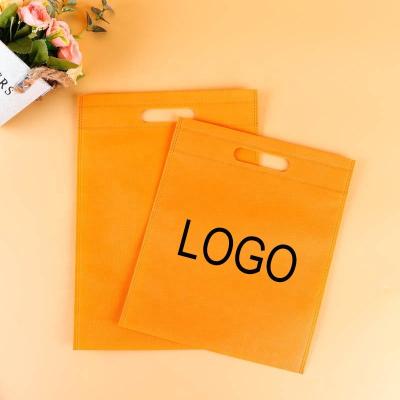 China PUNCH wholesale cheap price eco friendly shopping die cut nonwoven bags D cut bag non woven non woven shopping bag for sale