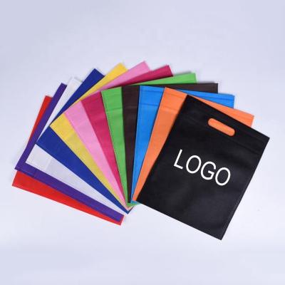 China PUNCH Logo Wholesale Customization Eco - Friendly Recycle Ultrasonic Custom LOGO D Cut Non Woven Bag Die Cut Bag for sale