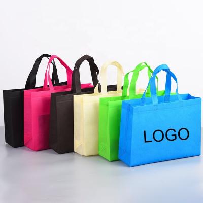 China Wholesale Recyclable Eco-Friendly Handle Shopping Bag PP Nonwoven Promotional Nonwoven Bag Recyclable Carry Bag for sale