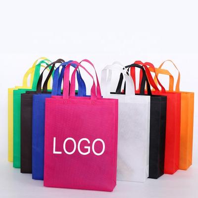 China Custom Recyclable Wholesale Custom Reusable Eco-Friendly Non Woven Shopping Bag Packaging Bag Logo Printing Non Woven Bags for sale