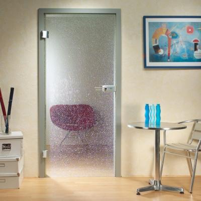 China Pattern Obscure Tempered Glass Door AS 2208 Standard 10 mm Safety for sale