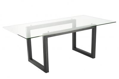 China Transparent Rectangle Table Top Glass For Office Easy Cleaning for sale