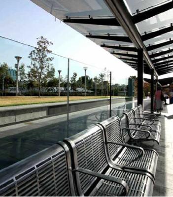 China Nano Coating Self Cleaning Glass Easy Cleaning For Bus Stop for sale