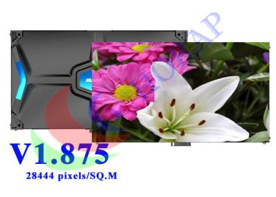 China Energy Saving Video HD LED Display Rental 1.875mm High Refresh Rate Black SMD 1010 for sale