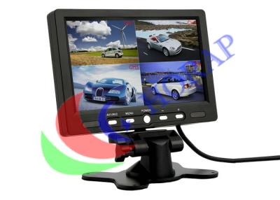 China Capítulo abierto de BNC de la vigilancia del LCD del monitor con pantalla grande del CCTV 7 pulgadas - alto brillo en venta